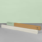 ZINUS Compack Fabric Covered Wood Slats, Bunkie Board, Box Spring Replacement, Full, Natural