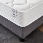 Queen Size Mattress - 10 Inch Cool Memory Foam & Spring Hybrid Mattress with Breathable Cover - Comfort Plush Euro Pillow Top - Rolled in a Box - Oliver & Smith