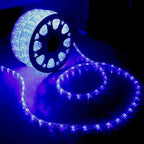 100ft LED Rope Lights,720Led Blue Rope Lights Outdoor,Waterproof Rope Led Lights,Connectable Rope Lights for Outside,Party,Wedding,Background,Trees,Pool,Eaves Decorations