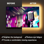 COB LED Strip Light 24V, 16.4ft Touch Dimmable LED Light Strip, High Density Flexible Warm Tape Lights, CRI90+ LED Lighting for Backlighting for TV, Bedroom, Cabinet, Indoor Decor