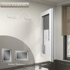 30 x 30 Lighted LED Bathroom Mirror for Wall, Square Vanity Mirror with Lights, Dimmable, Anti-Fog, Shatter-Proof, Memory, ETL Listed (Front Lights + Backlit)