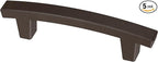 Franklin Brass Pierce (5-Pack) Cabinet Handles 3' Hole Center Deep Bronze Kitchen Drawer Pulls Dresser, Furniture Hardware P29519K-324-B