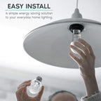 LUXRITE A15 LED Bulb 40W Equivalent, 7W, 5000K (Bright White), 600 Lumens, Enclosed Fixture Rated, Dimmable Ceiling Fan Light Bulbs, E26 Medium Base, UL Listed - Indoor and Outdoor (4 Pack)
