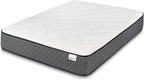 Amazon Basics Memory Foam Mattress, Full Size Mattress, Hybrid, 12 Inch, Medium Feel, Motion Isolation Springs, White/Gray