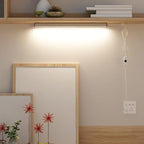 ASOKO Under Cabinet Led Lighting, 12 Inch Light Strip Bar, Daylight White 5000K Dimmable Plug in USB Light, Small Thin Led Under Counter Lighting for Kitchen/Room/Shelf/Desk/Display Case