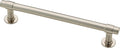 Franklin Brass Francisco (1-Pack) Cabinet Handles 5-1/16" Hole Center Pulls | Satin Nickel Hardware for Kitchen Drawers, Dressers, Furniture P29618K-SN-C