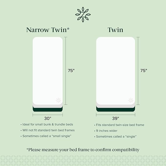 ZINUS 6 Inch Foam and Spring Hybrid Mattress [New Version], Twin, Medium Firmness, Durable Support, Certified Safe Foams & Fabric, Mattress in A Box