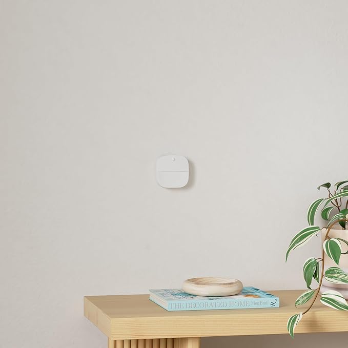 AMIR Upgraded Indoor Motion Sensor Light with PIR Technology - Battery-Powered Wall & Cabinet LED Night Light for Hallway, Bathroom, Kitchen, Stairs (White, 6-Pack)
