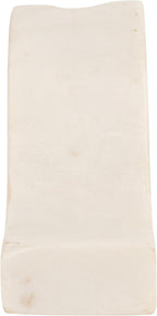 Bloomingville Marble Wave Double Taper Candle Holder, White