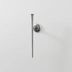 Aspar Wall Sconce, Modern Candle Holder with Elegant Hook Design, Versatile Decorative Lighting for Indoor Wall Decor and Ambiance Setting, Silver (Candle Not Included)