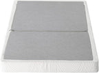ZINUS 4 Inch Box Spring with Cover, No Assembly Mattress Foundation, Sturdy Metal Structure, Twin, White