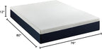 ZINUS 12 Inch King Cooling Comfort Hybrid Mattress [New Version], Fiberglass Free, Medium Firm Feel, Motion Isolation, Certified Safe Foams & Fabric