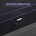 ABENE 3 Inch Dual Layer Memory Foam Mattress Topper Twin, 2 Inch Memory Foam Plus 1 Inch Down Alternative Pillowtop Mattress Pad, with Bedside Pocket, Support for Back Pain (Twin, Black)