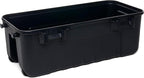 Plano Sportsman Trunk with Wheels, Black, 108-Quart, Lockable Storage Box, Rolling Sportsman Trunk, Hunting Gear and Ammunition Bin, Heavy-Duty Containers for Camping, Large