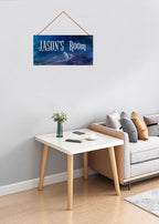 Personalized Sign Stars Wall Art Decoration Exquisite Decorative Signs For Little Man Cave Custom Name for Kids Room Wall Art Decor Outer Space Themed Nursery Decor For Boys Bedroom