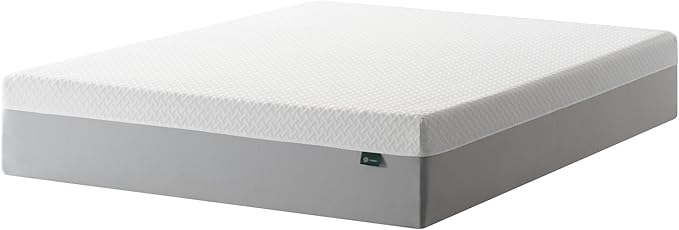 ZINUS 12 Inch Green Tea Essential Memory Foam Mattress [New Version], Full, Fiberglass Free, Medium Feel, Breathable Airflow Memory Foam, Certified Safe Foams & Fabric, Mattress in A Box