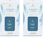 Thymes Washed Linen Pura Smart Home Plug-in Diffuser Refills - Pack of 2