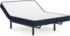 Signature Design by Ashley Full Size Medium Firm 6 Inch Memory Foam Mattress with Breathable Quilted Cover, Fiberglass Free, Mattress in A Box