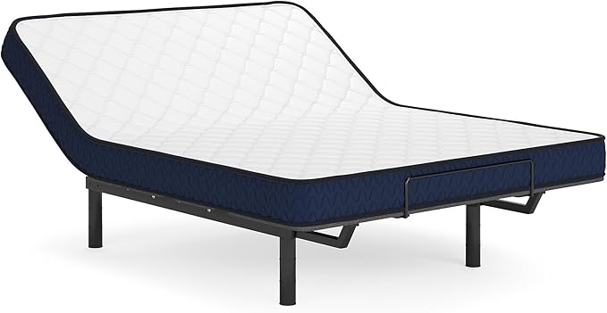 Signature Design by Ashley Twin Size Medium Firm 6 Inch Memory Foam Mattress with Breathable Quilted Cover, Fiberglass Free, Mattress in A Box