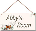 Personalized Sign Birds Flowers Wall Decor Beautiful Decoration for Home Kitchen Bar Garage Vintage Retro Poster Plaque Decor for Kids Room Nursery Wall Decorations Stuff