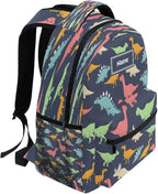 Custom Children's Name School Backpack Personalized Schoolbag Colorful DinosaurTravel Bag for Teens Girls Boys