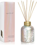Capri Blue Reed Diffuser - Reed Diffuser Set Includes Scented Oil, Sticks, and Mercury Iridescent Glass Bottle - Home Decor Room Fresheners - Coconut Santal (5.7 fl oz)