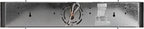 Design House Vanity Lighting, Steel Construction, 4 Vanity Lights, Dimmable, Uses four 60W Bulbs, Polished Chrome, 24.0 In. W x 4.3 In. H x 2.0 In. D, 500892