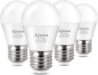 LED 3W 25 Watt Light Bulbs Equivalent, 120V Ceiling Fan Light Table Lamp Bulb Warm White 2700K LED Energy Saving Light E26 Base, Suitable for Home 4 Pack