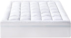 Best Price Mattress 4 Inch Pillowtop Mattress Topper and Pad Combo, 2 Inch Egg Crate Foam Mattress Topper, 2 Inch Plush Mattress Pad, Certified Safe Foam and Fabric, Dorm Essentials, Full