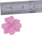 12PCS 1.57" x 0.83" Single Hole Dresser Knobs Ceramics Flower Shaped Pulls for Cupboard Drawer, with 2 Kinds of Screws