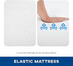 FDW | 10 Inch King Mattress | Medium Firm | Gel Memory Foam Mattress | White | Bed in a Box, CertiPUR-US Certified | Pressure Relief, Cooling Ventilated Foam | Washable Removable Cover