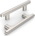 10 Pack 3 Inch(76mm) Kitchen Cabinet Handles Brushed Satin Nickel Cabinet Pulls Kitchen Cabinet Hardware Drawer Pulls for Cupboard Wardrobe