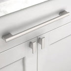 Asidrama 6 Pack 12.5 Inch(320mm) Brushed Satin Nickel Kitchen Cabinet Handles, Cabinet Pulls Kitchen Cabinet Hardware for Cupboard Drawer Pulls