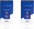 Capri Blue Pura Smart Home Plug-in Diffuser Refills – Includes 2 Capri Blue Pura Refills for Plug In Diffusers for Home - Long Lasting Luxury Scents - Pineapple Flower (Pack of 2)
