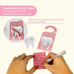 Tooth Fairy Tooth Holder Box Tooth Fairy Door Hanger with Money Box Keepsake Tooth Fairy Box Encourage Gifts for Lost Teeth Boy Girl Milk Teeth (Blue)