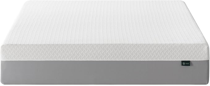ZINUS 10 Inch Green Tea Essential Memory Foam Mattress [New Version], King, Fiberglass Free, Medium Feel, Breathable Airflow Memory Foam, Certified Safe Foams & Fabric, Mattress in A Box