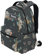 Custom Children's Name School Backpack Personalized Schoolbag KoalaTravel Bag for Teens Girls Boys