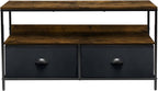 Sorbus TV Stand Dresser with 2 Drawers - Television Riser Chest with Storage - Bedroom, Living Room, Closet, & Dorm Furniture