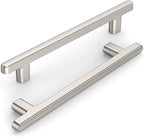 10 Pack 5 Inch(128mm) Kitchen Cabinet Handles Brushed Satin Nickel Cabinet Pulls Kitchen Cabinet Hardware Drawer Pulls for Cupboard Wardrobe