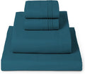 Mellanni Queen Sheets Set - 4 PC Iconic Collection Bedding - Hotel Luxury, Extra Soft, Cooling Bed Sheets - Wrinkle, Fade, Stain Resistant (Queen, Teal)