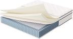 Modway Jenna 14” Innerspring and Memory Foam California King Mattress With Individually Encased Coils, White
