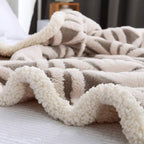 LOMAO Sherpa Fleece Blanket 71x80 Fuzzy Soft Throw Blanket Dual Sided Blanket for Couch Sofa Bed (Grey, 71''x 80'')