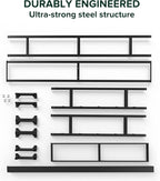 ZINUS 7 Inch California King Metal Smart Box Spring with Quick Assembly, Mattress Foundation, Strong Metal Frame, Easy Assembly