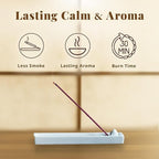 Hasegawa 永遠の今 | Hasegawa Original Low Smoke Japanese Incense Sticks | Agarwood & Sandalwood Blend | No Synthetic Fragrances (Mini, A Blend Agarwood & Sandalwood)