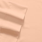 Cal King Size Bed Sheets - 6 Piece 1500 Supreme Collection Fine Brushed Microfiber Deep Pocket California King Sheet Set Bedding - 2 Extra Pillow Cases, Great Value, California King, Peach