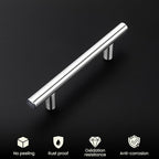 homdiy 30 Pack 3 Inch Brushed Nickel Cabinet Pulls Modern Cabinet Handles - Brushed Nickel Drawer Pulls Stainless Steel Cabinet Hardware,5 Inch Overall Cabinet Door Handles for Cabinets,Cupboard