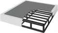 Queen Box Spring, 7 Inch Box Spring for Queen Bed, 3000 lbs Heavy Duty Metal Frame Mattress Foundation with Fabric Cover, Easy Assembly-Noise Free