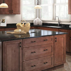 Franklin Brass Adjusta-Pull (5-Pack) Adjustable Drawer Pulls | Fits 1-3/8 to 4 Inch Hole Centers | Matte Black Cabinet Handles| Francisco P44364-FB-B
