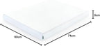 ZINUS 6 Inch Green Tea Cooling Gel Memory Foam Mattress, Short Queen, Fiberglass Free, Cooling Gel Foam, Pressure Relieving, CertiPUR-US Certified, Mattress in A Box, White