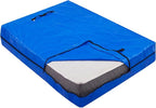 AlexHome Mattress Bag for Moving and Storage,Heavy Duty Tarp Reusable Mattress Storage Bag,Easy Carrier Mattress Moving Cover (Full Size,2 Pack)